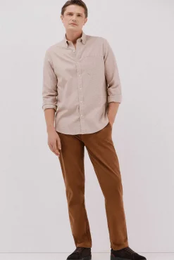Camisa twill xadrez
