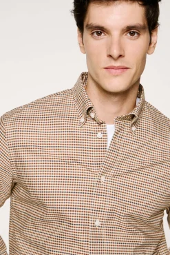 Camisa xadrez 100% algodão