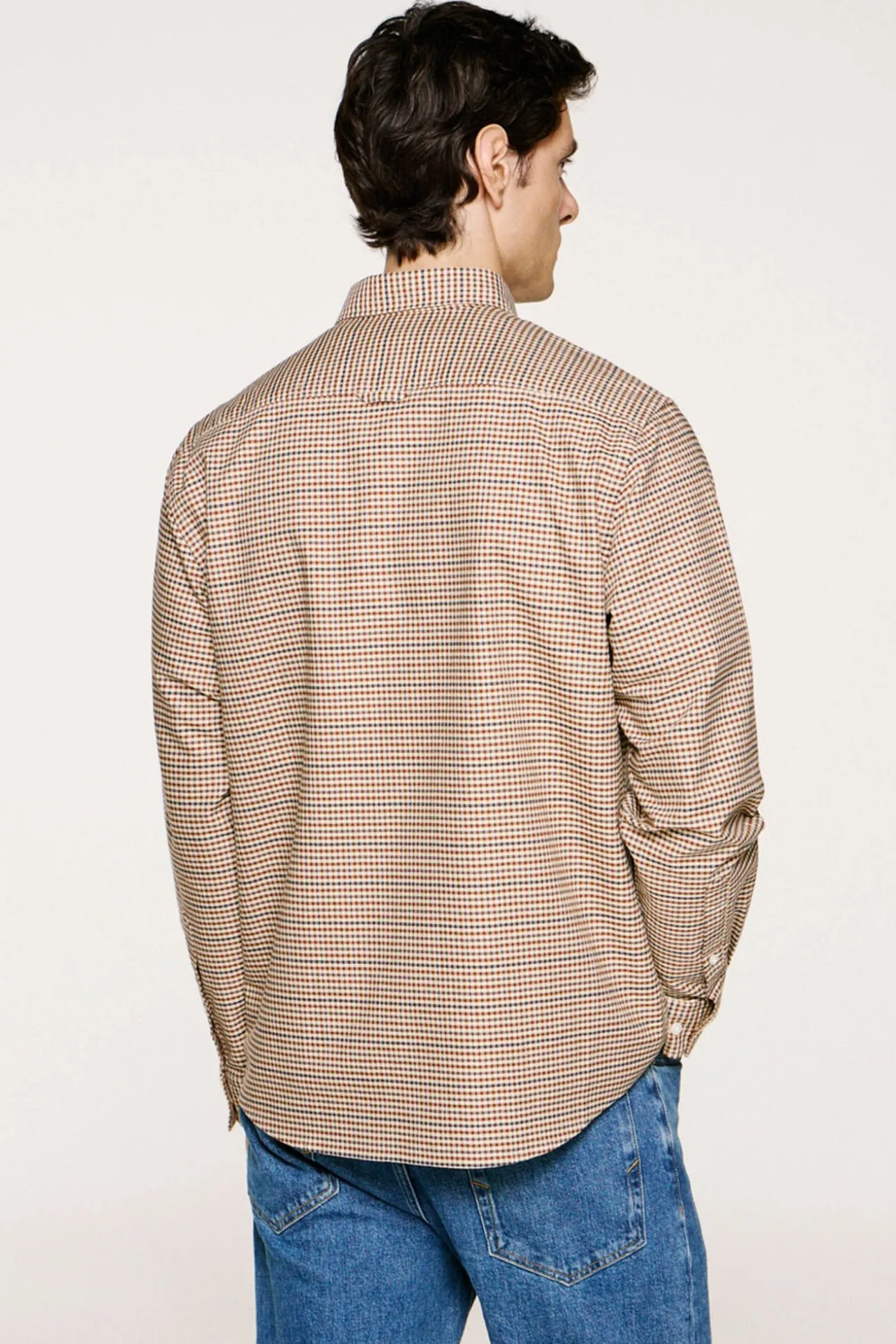 Camisa xadrez 100% algodão