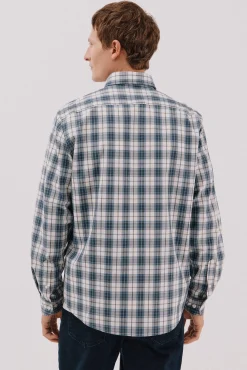 Camisa xadrez popelina