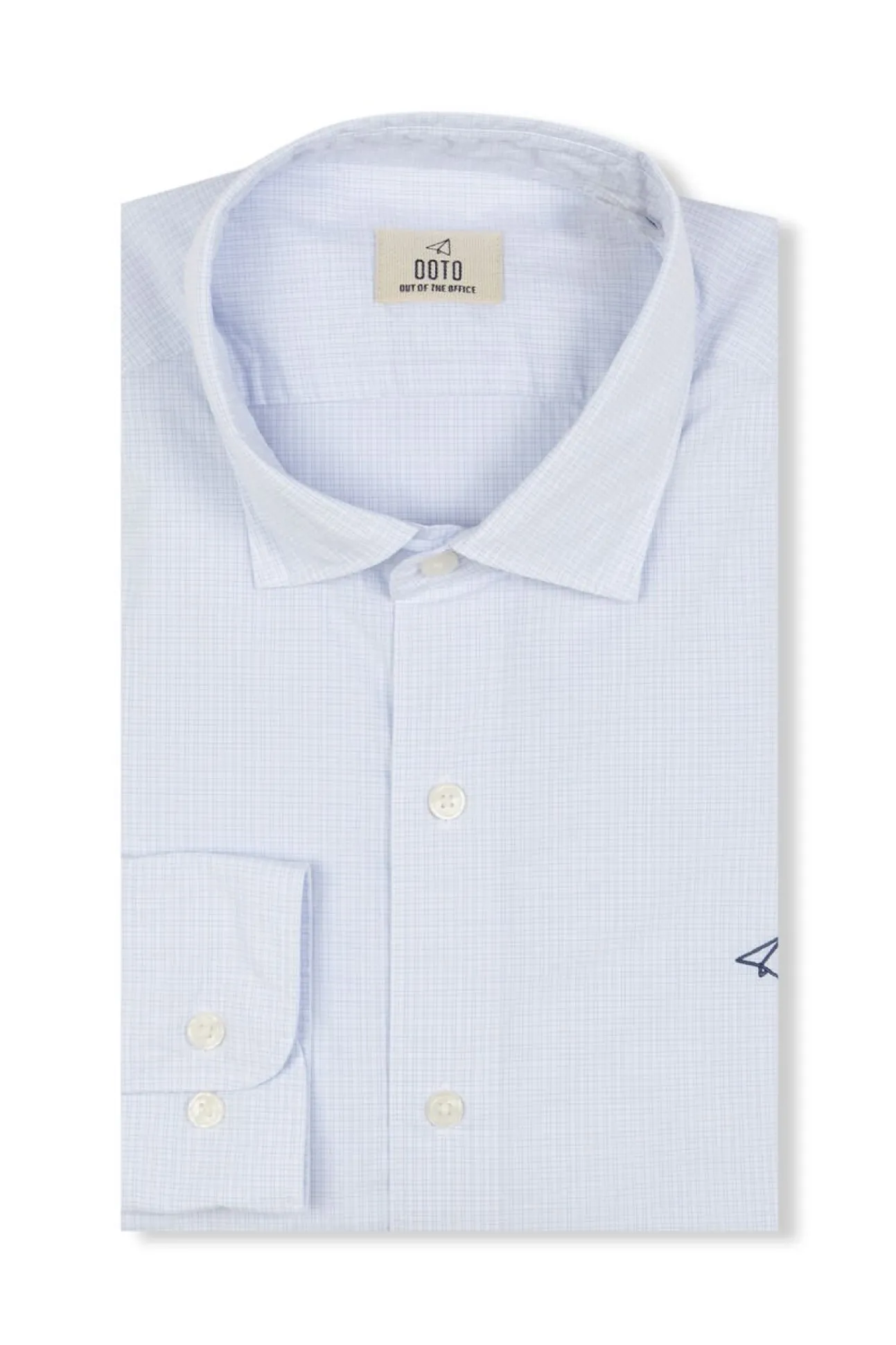 Camisa xadrez popelina