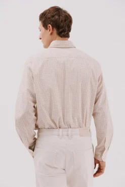 Camisa xadrez popelina