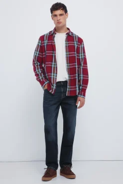 camisa xadrez tartan