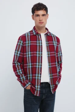 camisa xadrez tartan