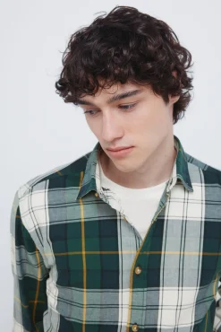 camisa xadrez tartan