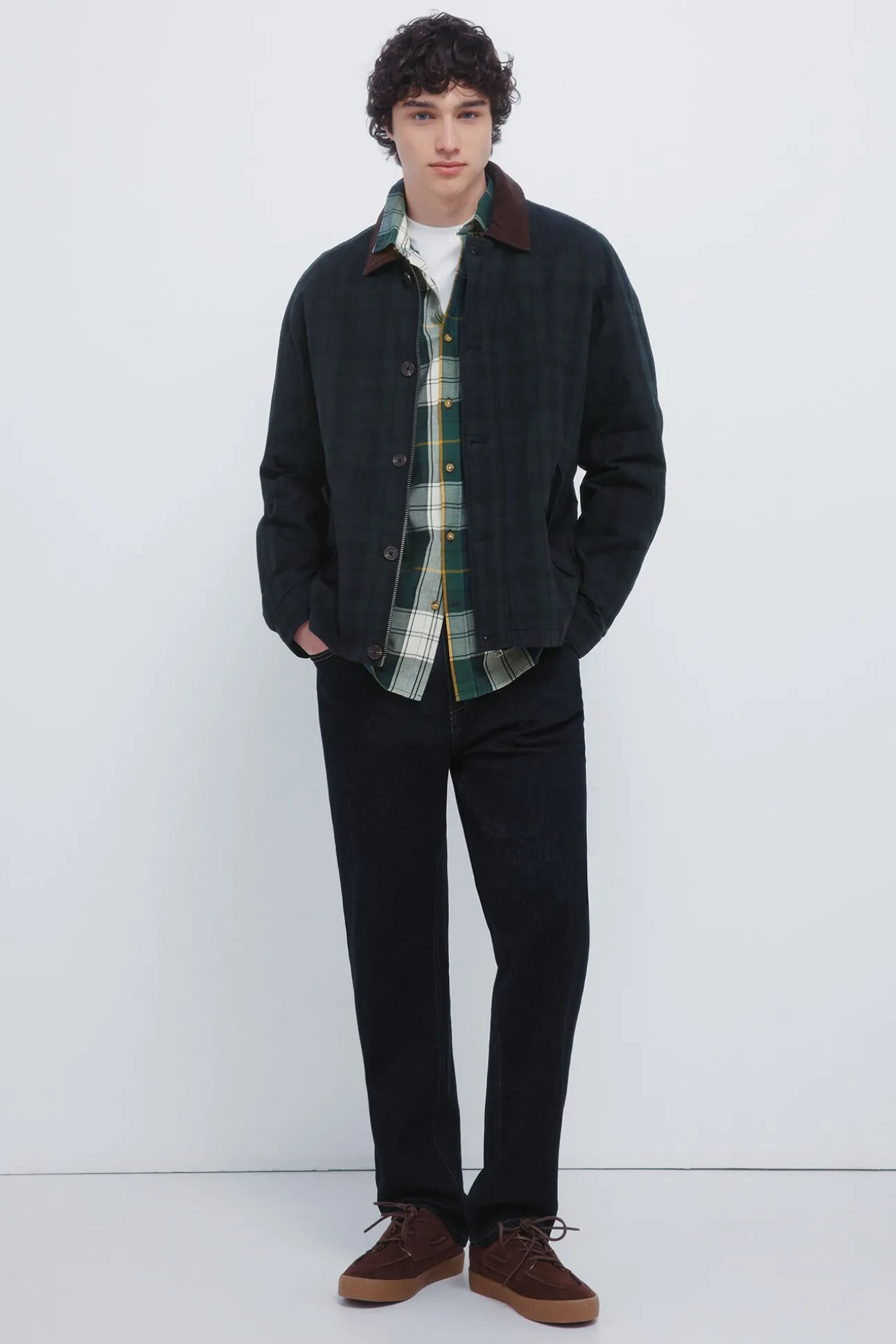 camisa xadrez tartan