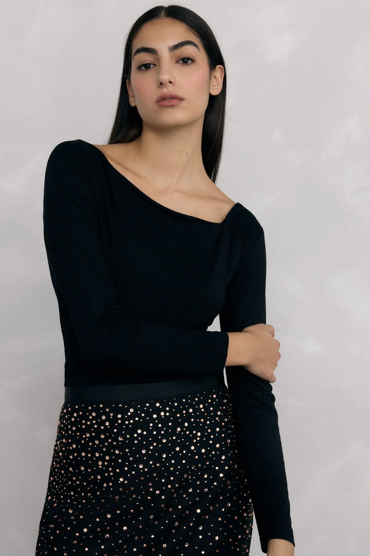 Camiseta assimétrica