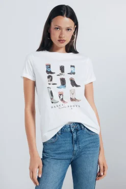 Camiseta "Botas de dança"