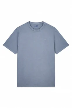 Camiseta básica com bordado de avião