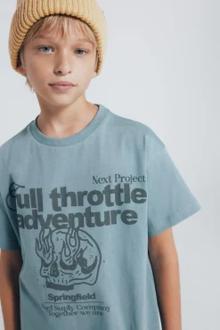 Camiseta caveira para meninos