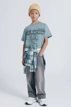 Camiseta caveira para meninos