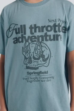Camiseta caveira para meninos