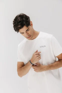 Camiseta com patch de remo