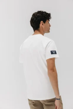 Camiseta com patch de remo