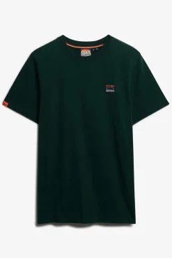Camiseta de manga manga curta com gola redonda