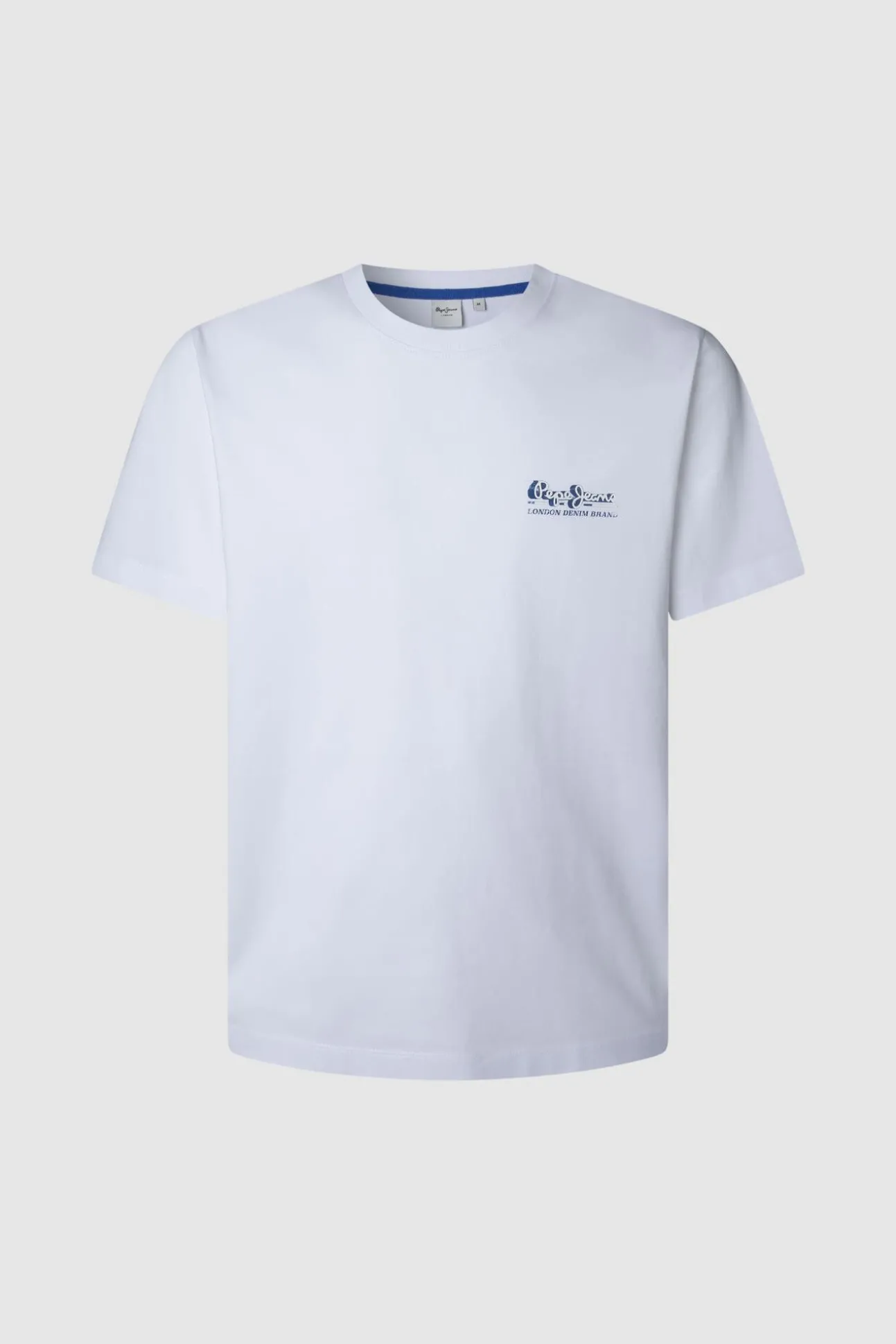 Camiseta estampada com logotipo de corte regular