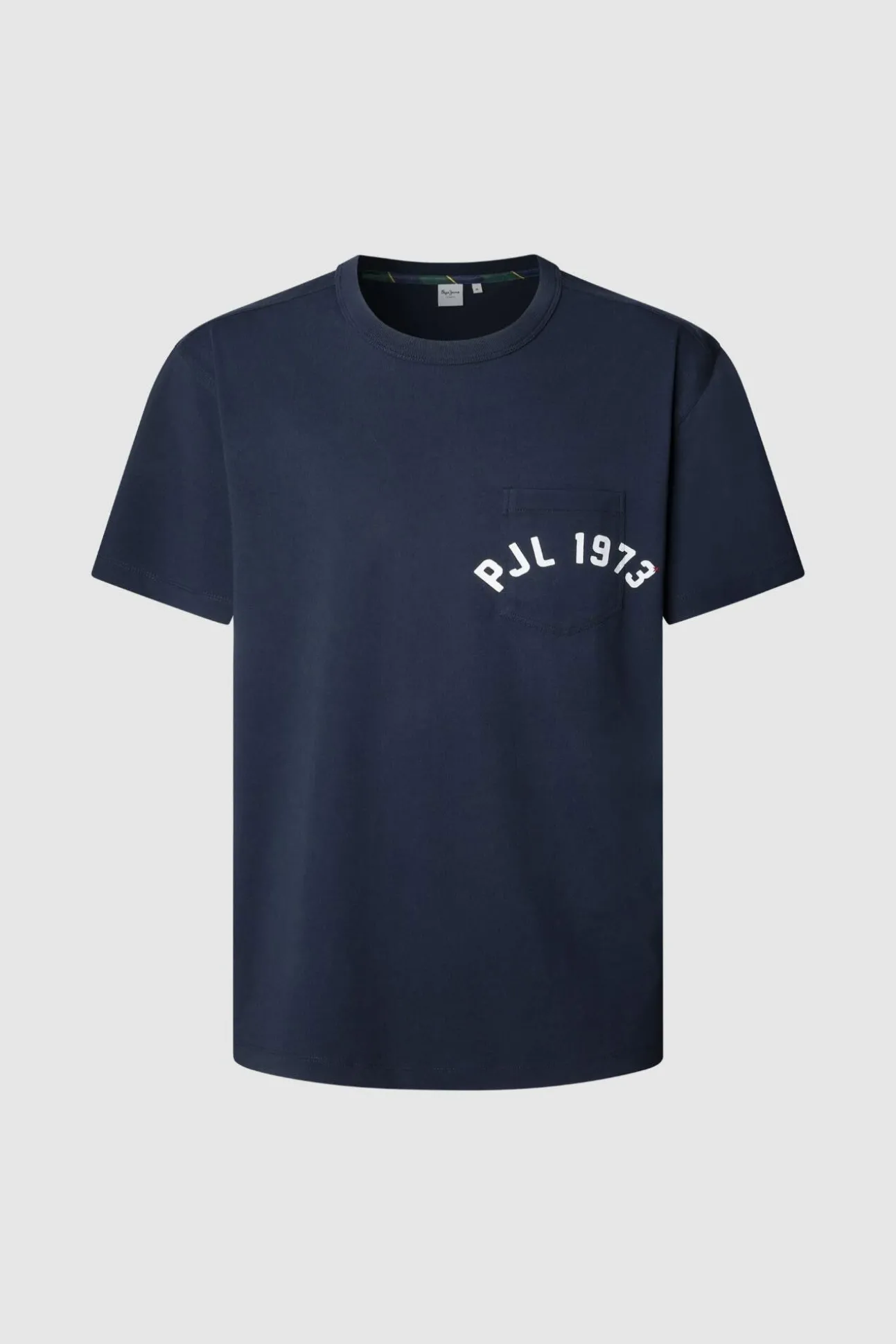 Camiseta estampada com logotipo de corte regular