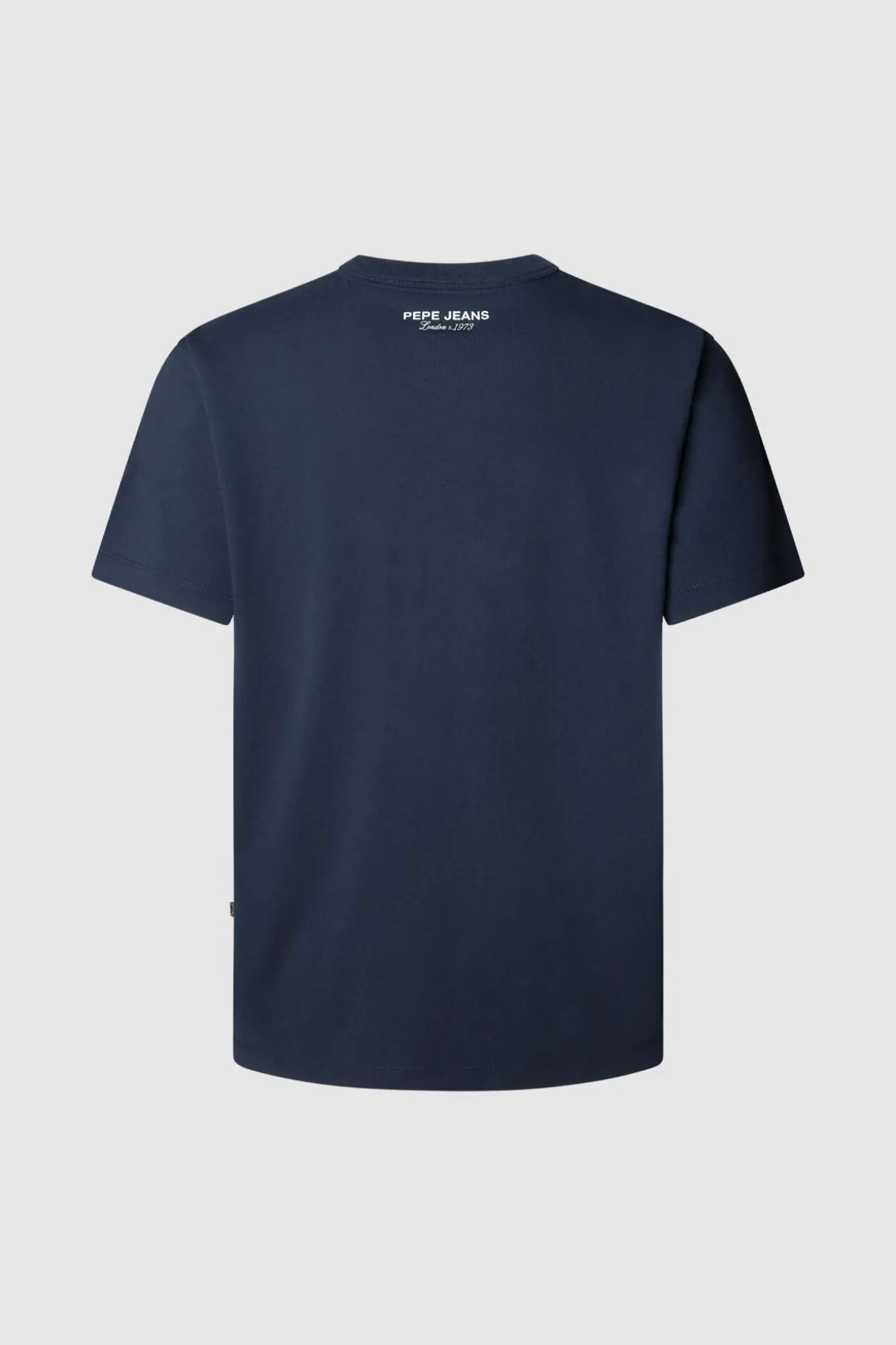 Camiseta estampada com logotipo de corte regular