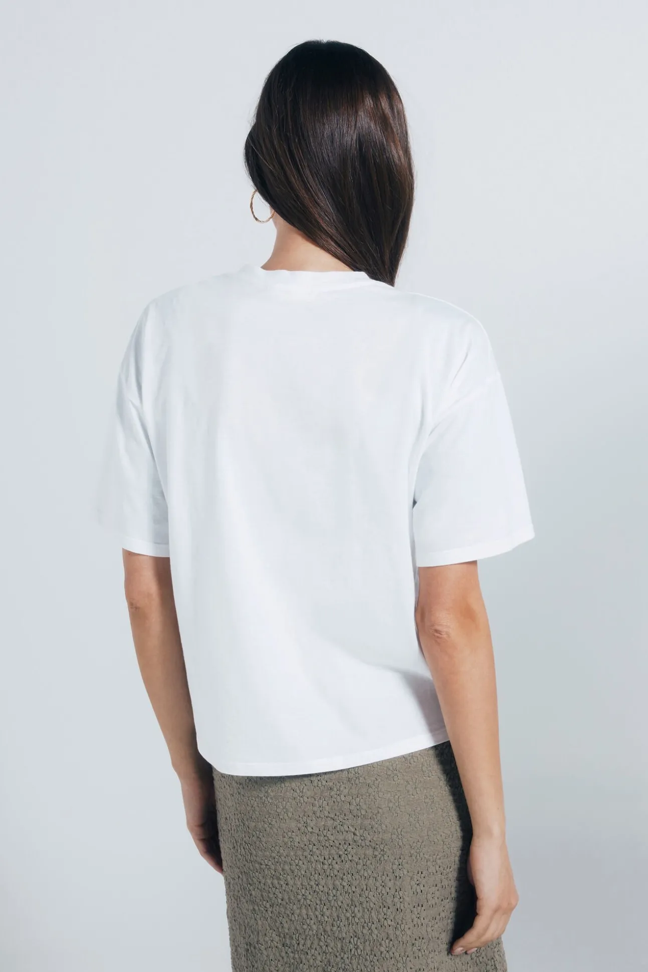 Camiseta gráfica ocidental