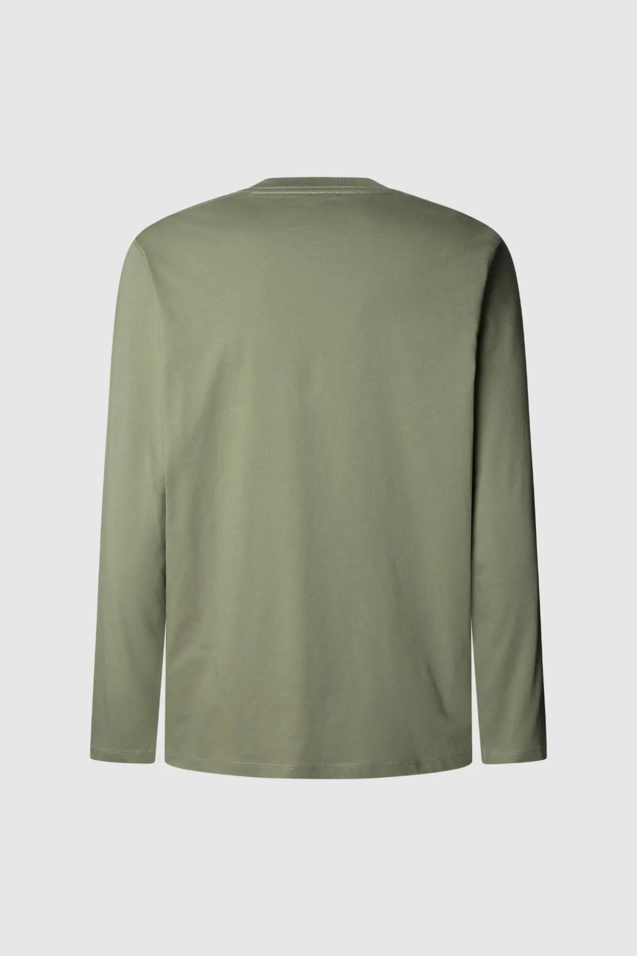 Camiseta manga comprida com logo