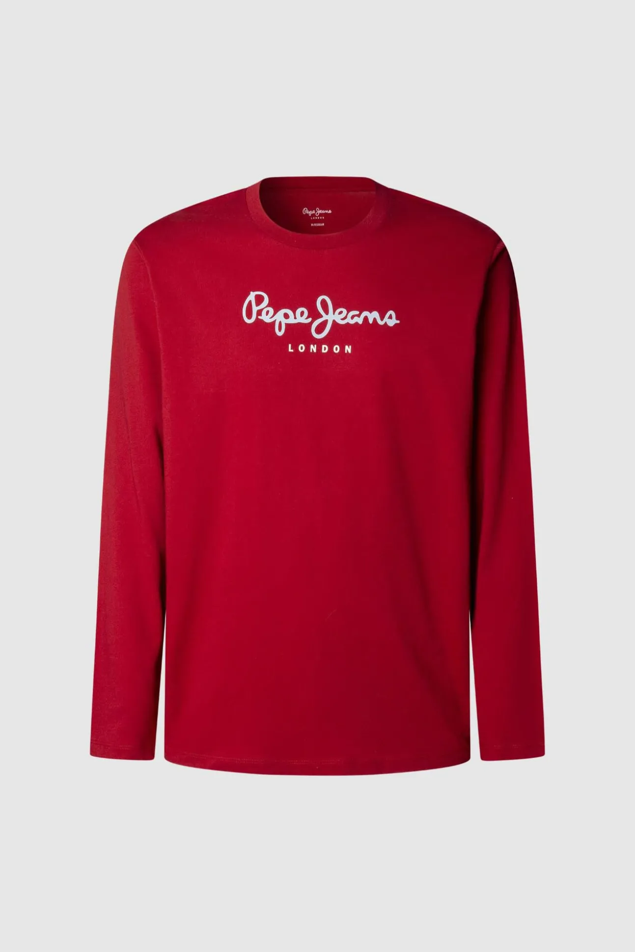 Camiseta manga comprida com logo