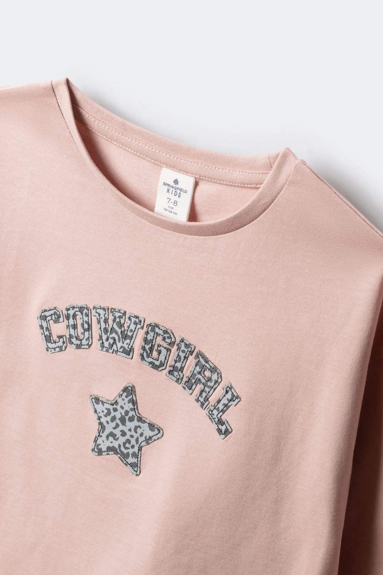Camiseta manga comprida estilo cowgirl