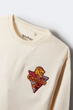 Camiseta manga comprida Harry Potter para meninos