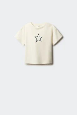Camiseta manga curta de estrela