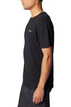 Camiseta masculina de manga curta de algodão orgânico Basic Logo™ da para homem