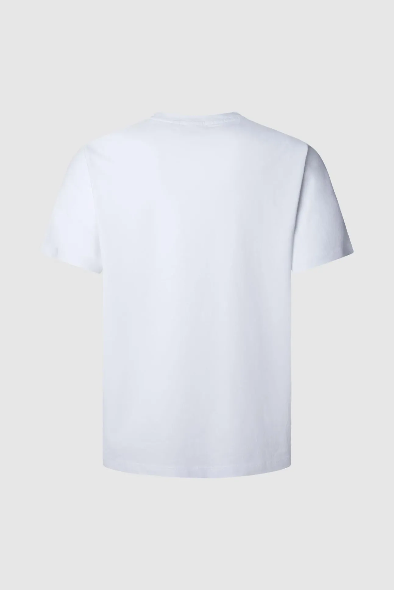 Camiseta Regular Fit com Logotipo Bordado