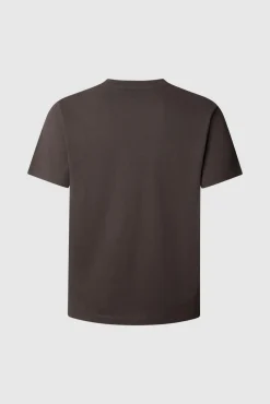 Camiseta Regular Fit com Logotipo Bordado