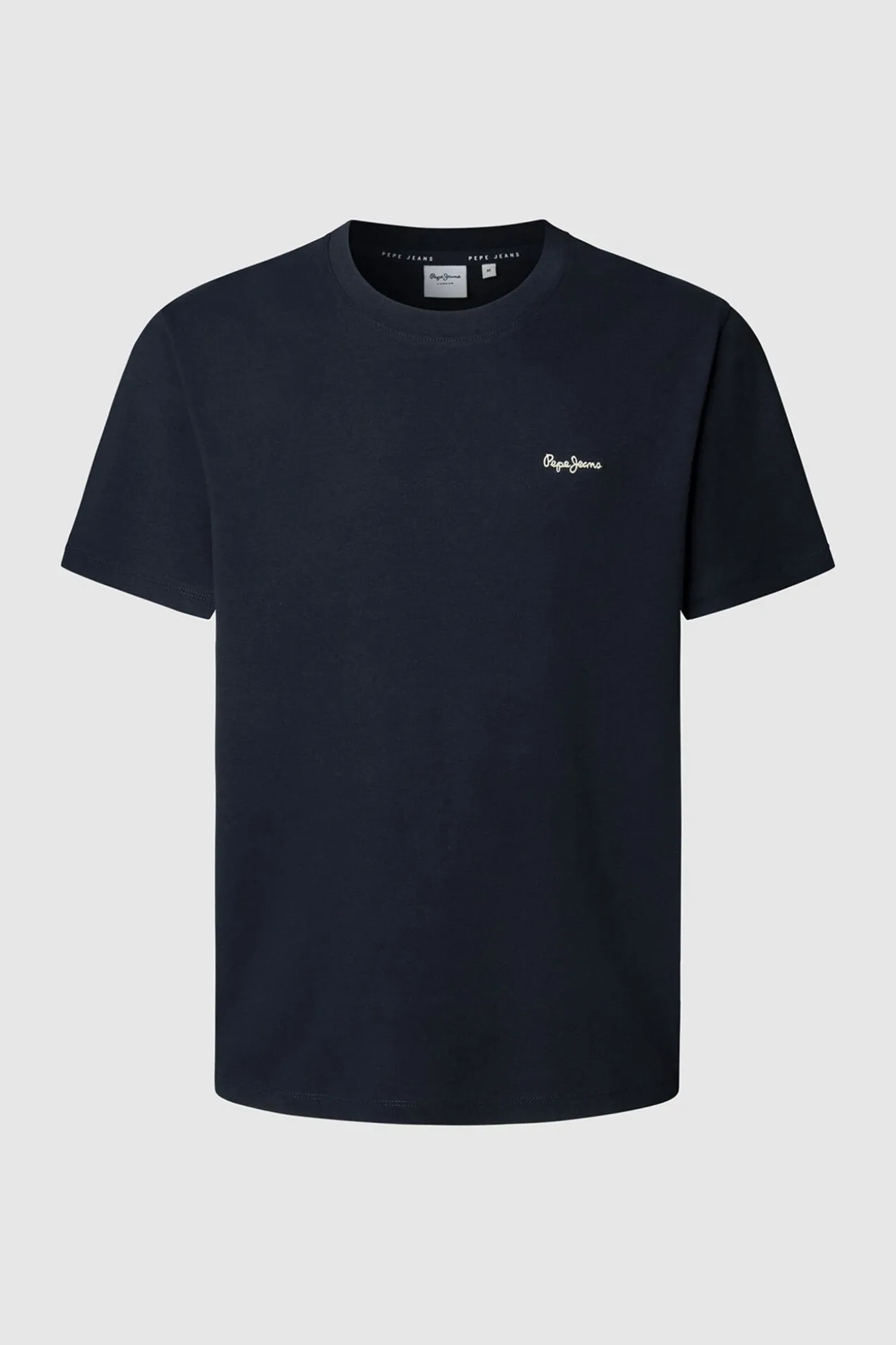 Camiseta Regular Fit com Logotipo Bordado