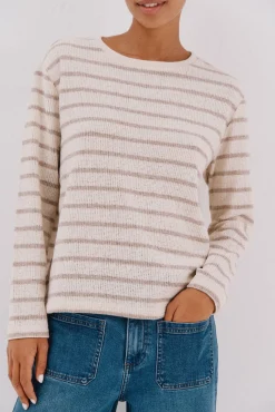 Camiseta riscas em chenille