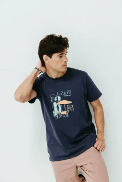 Camiseta vintage Octopus Bar