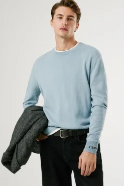 Camisola André com gola redonda