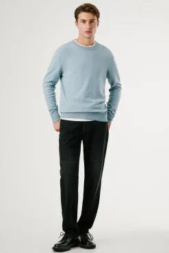 Camisola André com gola redonda