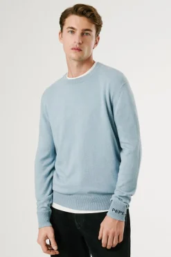 Camisola André com gola redonda