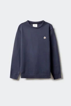 Camisola básica com cotoveleiras para criança