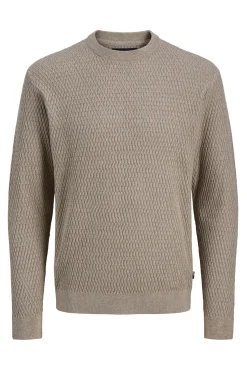 Camisola básica com gola redonda