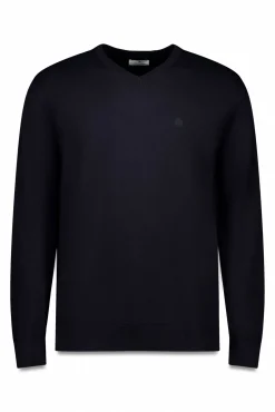 Camisola básico com gola em V