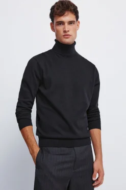 Camisola básico de gola