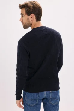 Camisola básico de malha liso