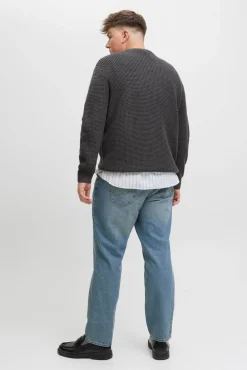 Camisola básico de malha liso
