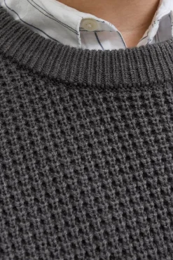 Camisola básico de malha liso