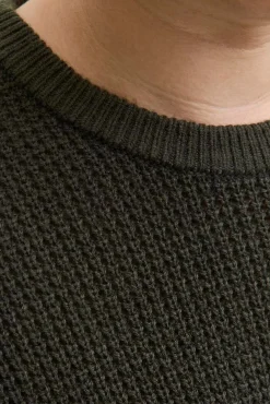 Camisola básico de malha liso