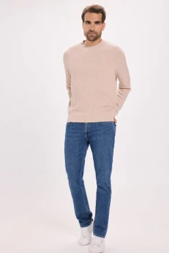 Camisola básico de malha liso