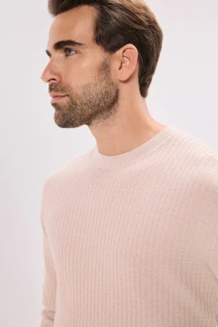 Camisola básico de malha liso