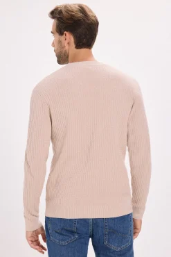 Camisola básico de malha liso