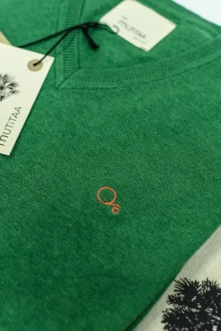 Camisola Channa com gola em V