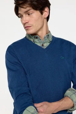 Camisola Channa com gola em V
